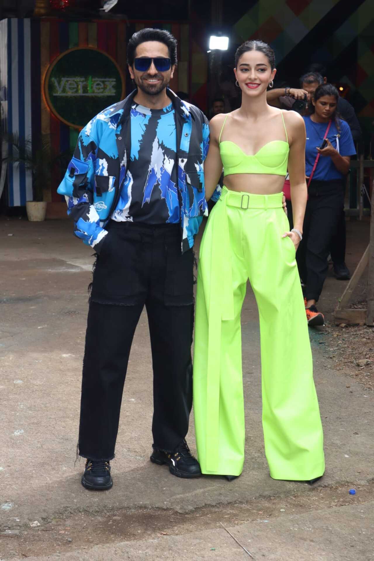 Ayushmann Khurrana and Ananya Panday promoted their film Dream Girl 2